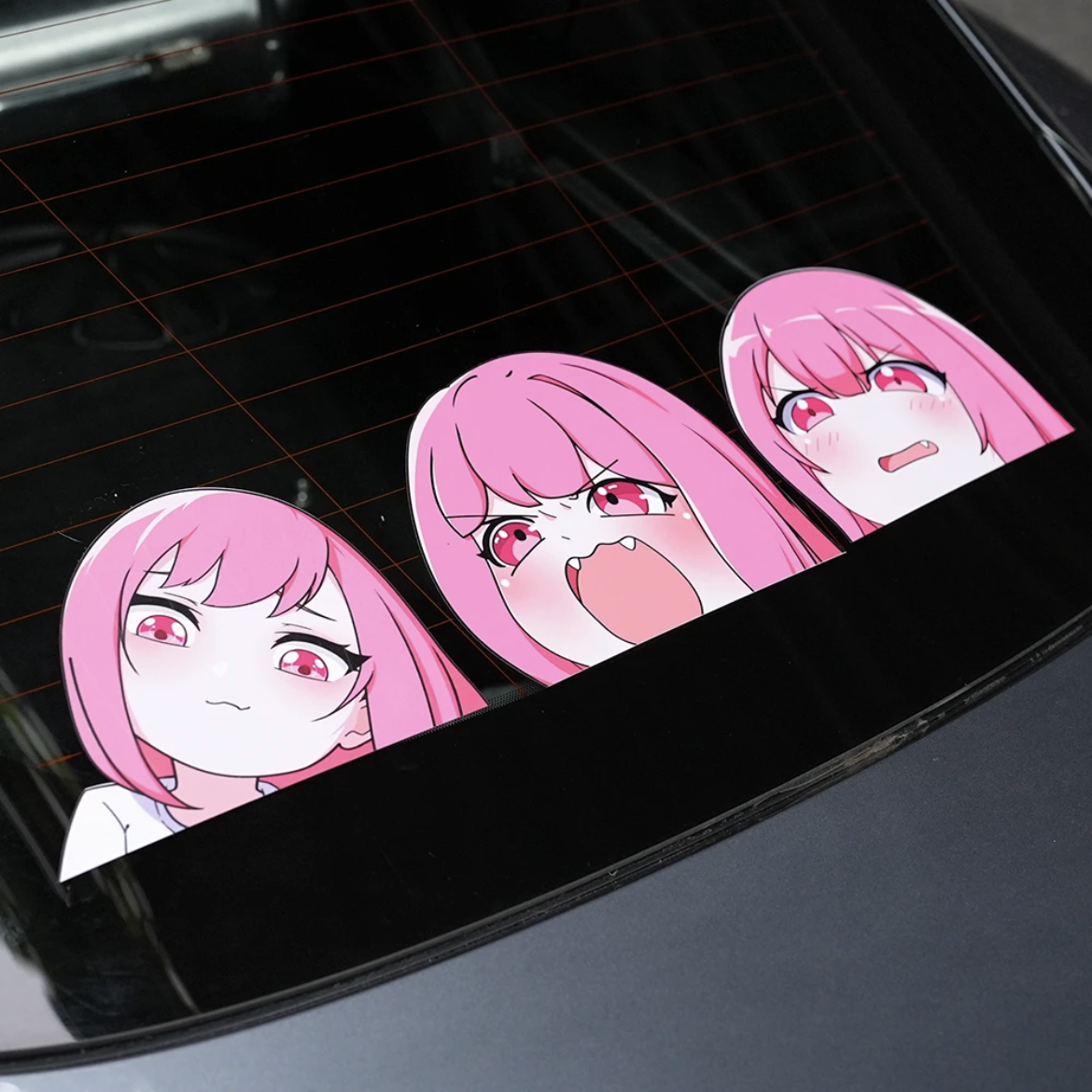 pinknoise车贴汽车贴纸个性随意贴卡通车外防水电动车摩托车jdm