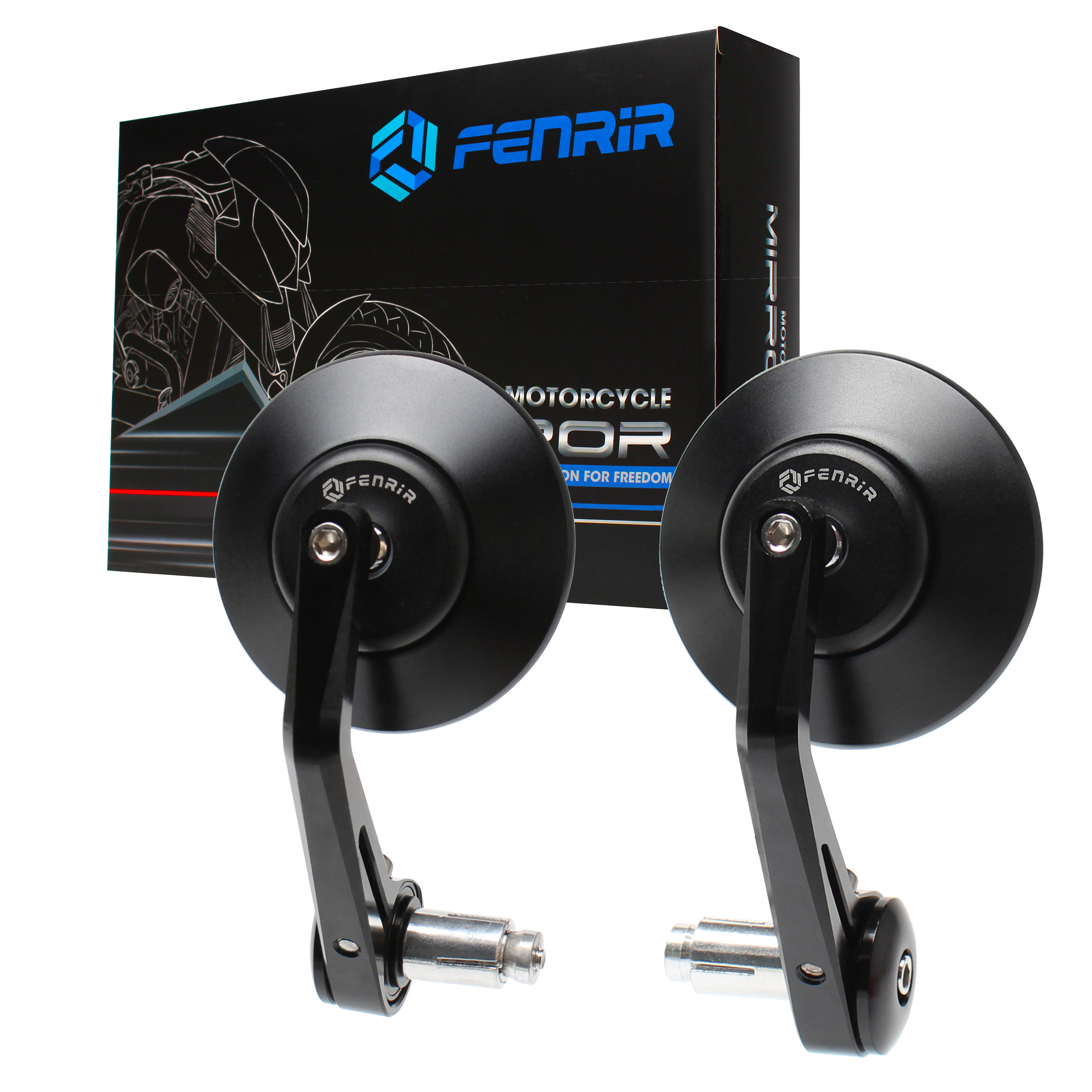 摩托车后视镜大视野防眩目防抖动