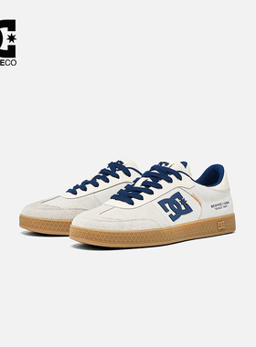 DCSHOES灰色德训鞋男2026春季新款休闲板鞋情侣款透气运动鞋子男