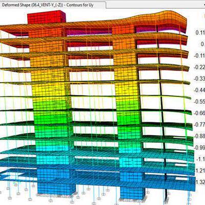 sap2000 OpenSees MIDAS迈达斯建筑超限工程抗震彷真分析代做