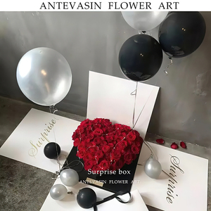 抖音网红深圳鲜花速递同城生日惊喜求婚告白气球礼盒花店送花上门