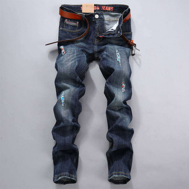 Jeans pour jeunesse droite en vrac JEANS en coton pour automne - Ref 1461427 Image 3