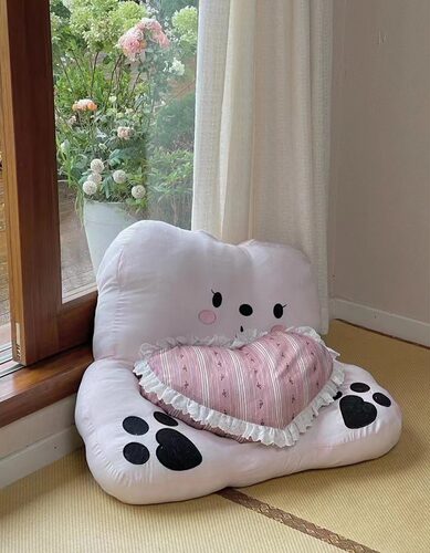 PPPIG爱心小熊垫子狗窝