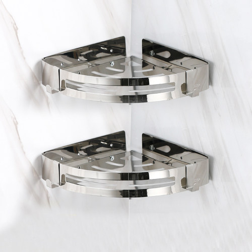 浴室不锈钢三角架免打孔