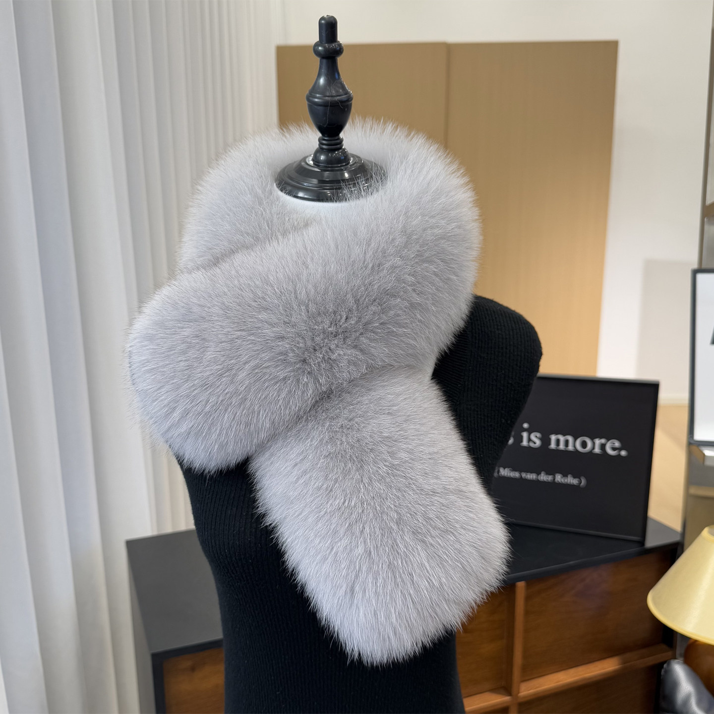 狐狸毛围巾女冬季加厚保暖双面韩版简约百搭护颈獭兔毛领皮草围脖,服饰配件/皮带/帽子/围巾,围巾/丝巾/披肩,淘宝优惠券,粉丝福利购,淘宝优惠卷