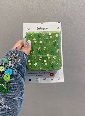 适用小米mixflip2折叠屏手机壳荣耀magicvflip华为puraX典藏版三星Zflip7/6/5手链novas摩托50U/60防摔保护壳