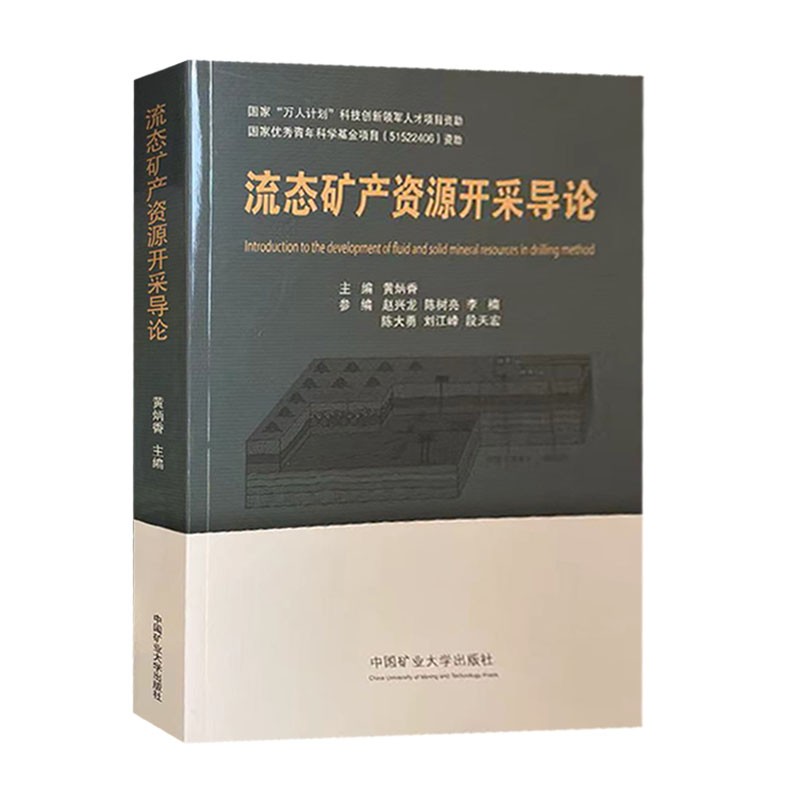 流态矿产资源开采导论国家‘’万人计划‘’科技创新领军人才项目资助9787564639297中国矿业大学出版社