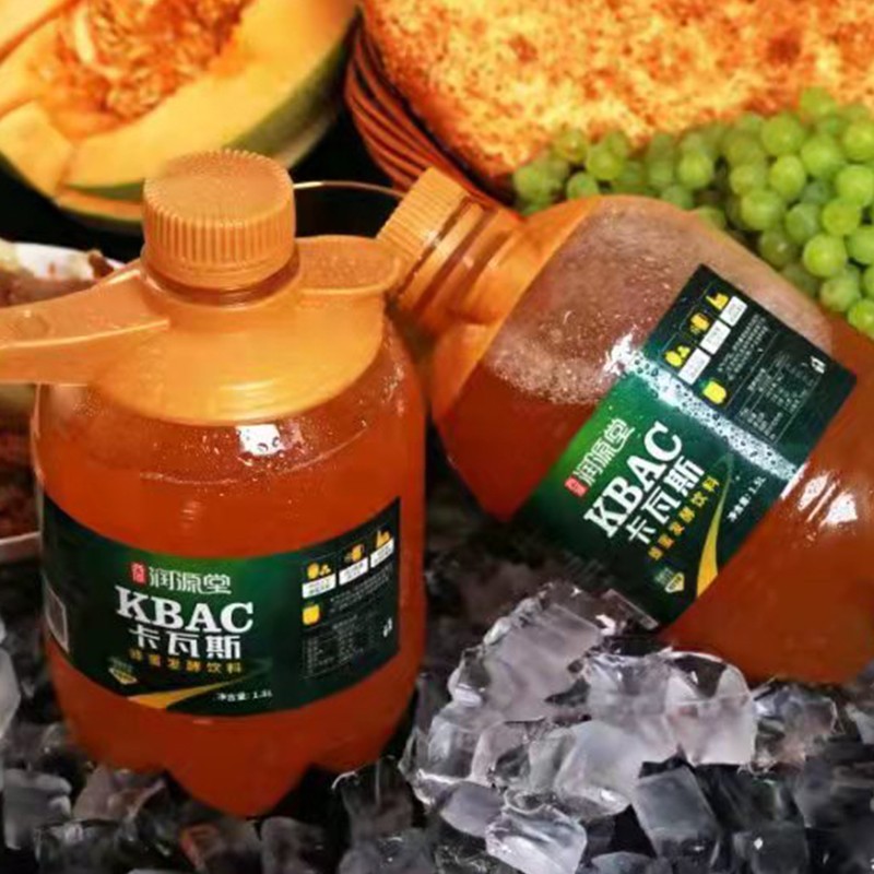 新疆特色西域润源堂卡瓦斯格瓦斯格瓦奇饮料蜂蜜谷物发酵桶装饮品