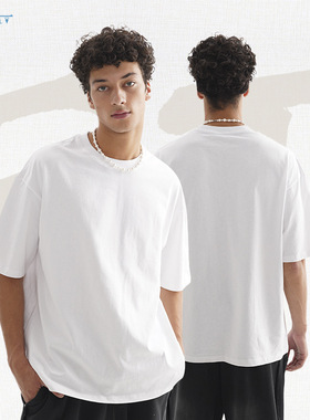 ETAI男装|高品质纯色男士休闲T恤多色系潮牌百搭男装宽松型短袖