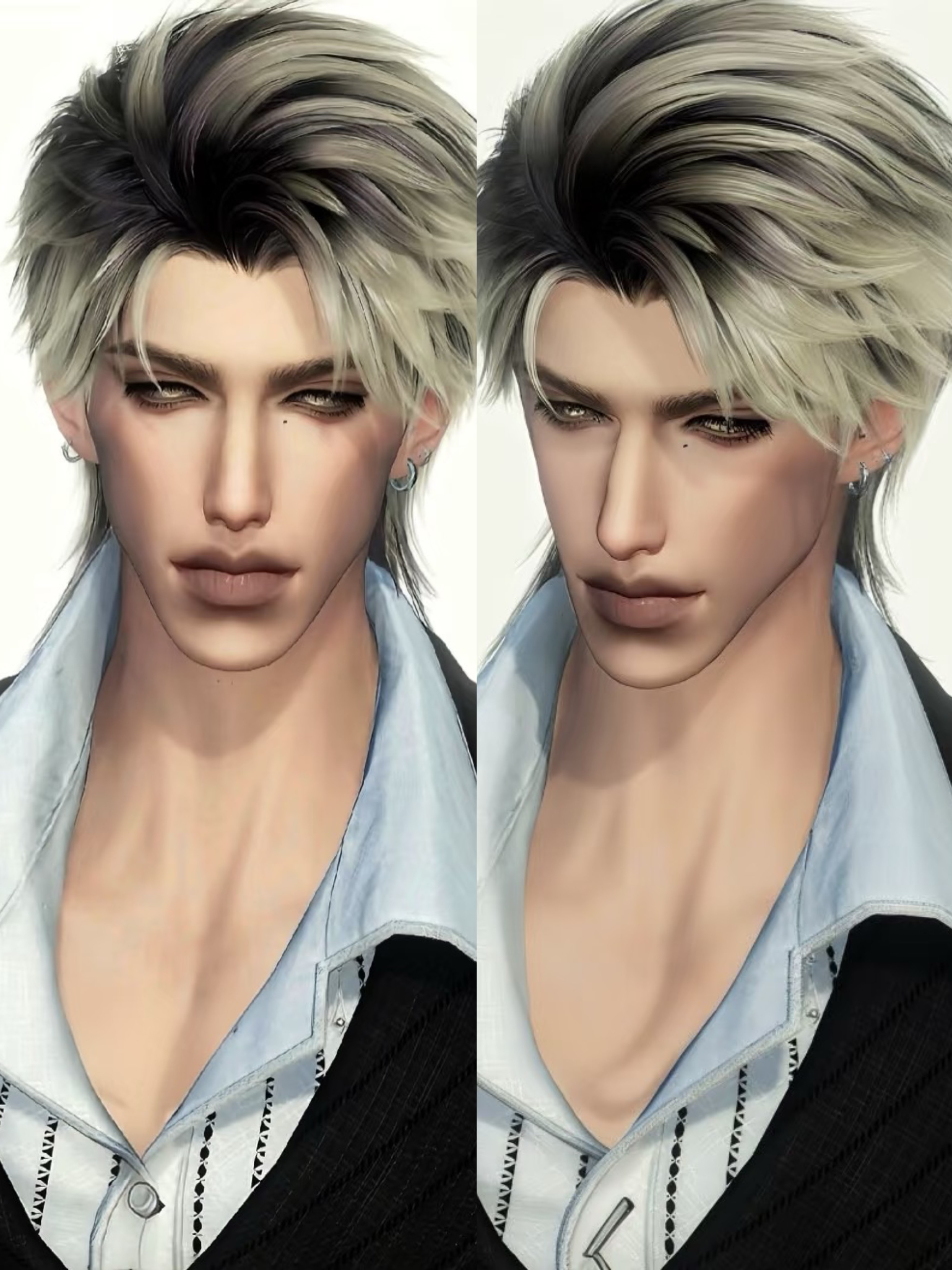 安德烈Andre Schemer 欧美浓颜 逆水寒手游捏脸男通用 原版