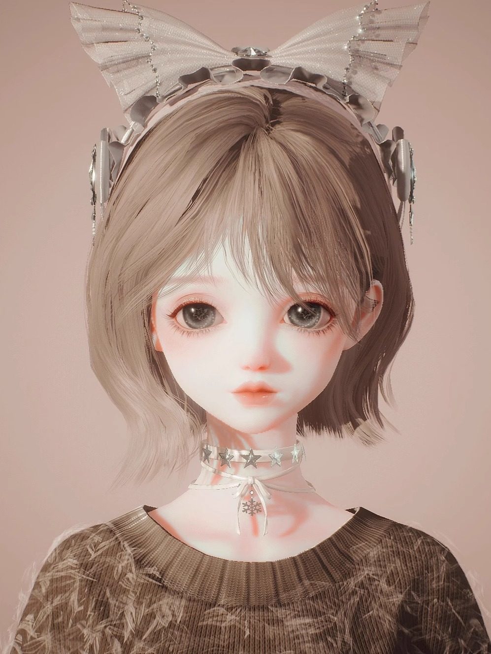 纤纤|以闪亮之名捏脸数据码 少女 国服捏脸原创台服新马服港服