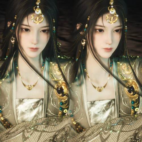 张婉仪 KAAN knna 燕云十六声捏脸女 端游手游通用