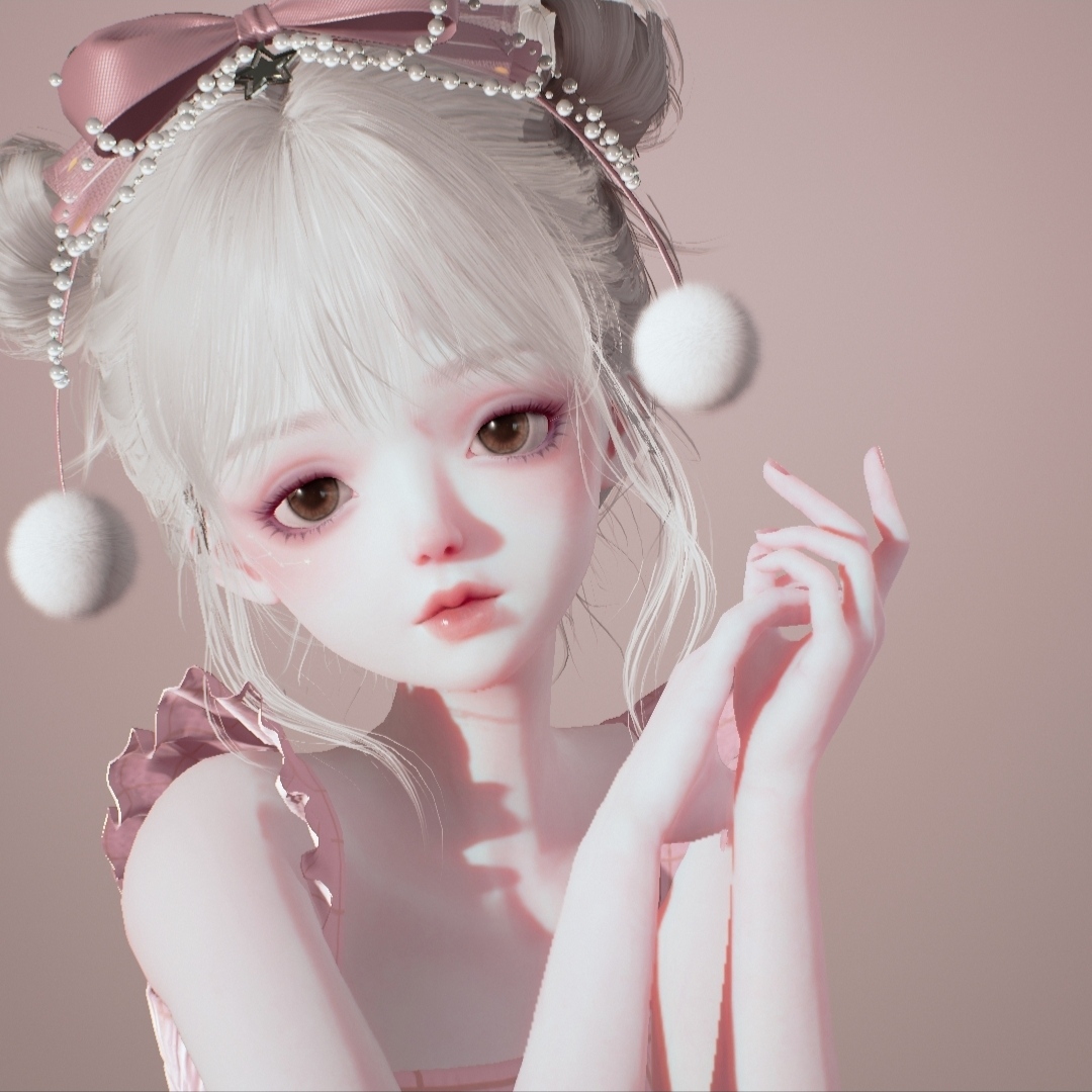 以闪亮之名捏脸少女脸型数据 小泡芙库洛 国服可用港台新马服通用