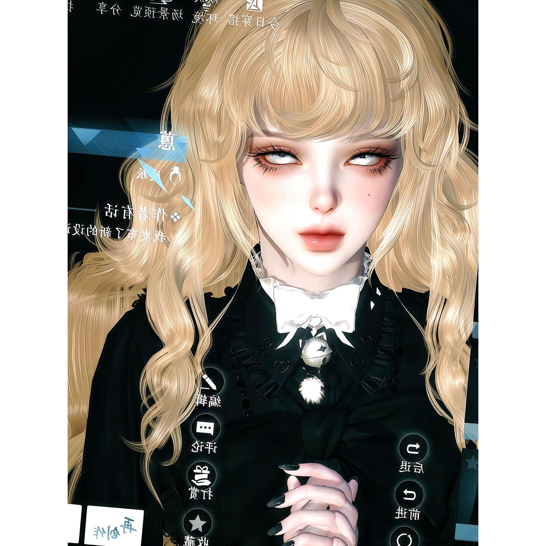 Villain反派 恩金 逆水寒手游捏脸女通用 原版