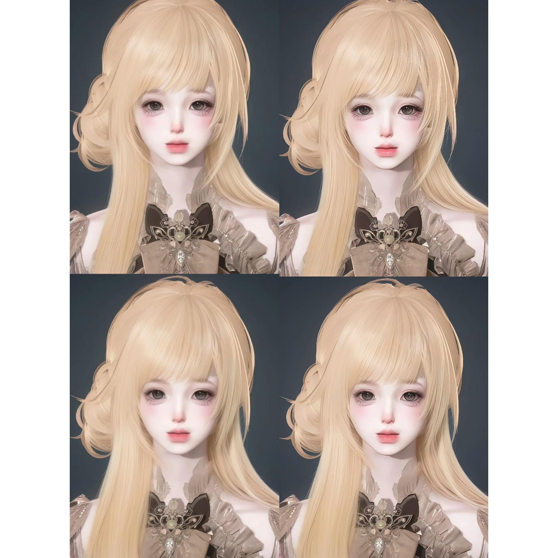 可露 奶湫 逆水寒手游捏脸女通用