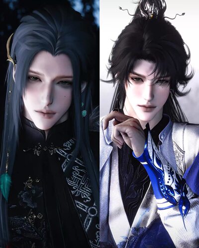 发4 玉涟 仙门小师兄 Noct 燕云十六声捏脸男 端游手游通用