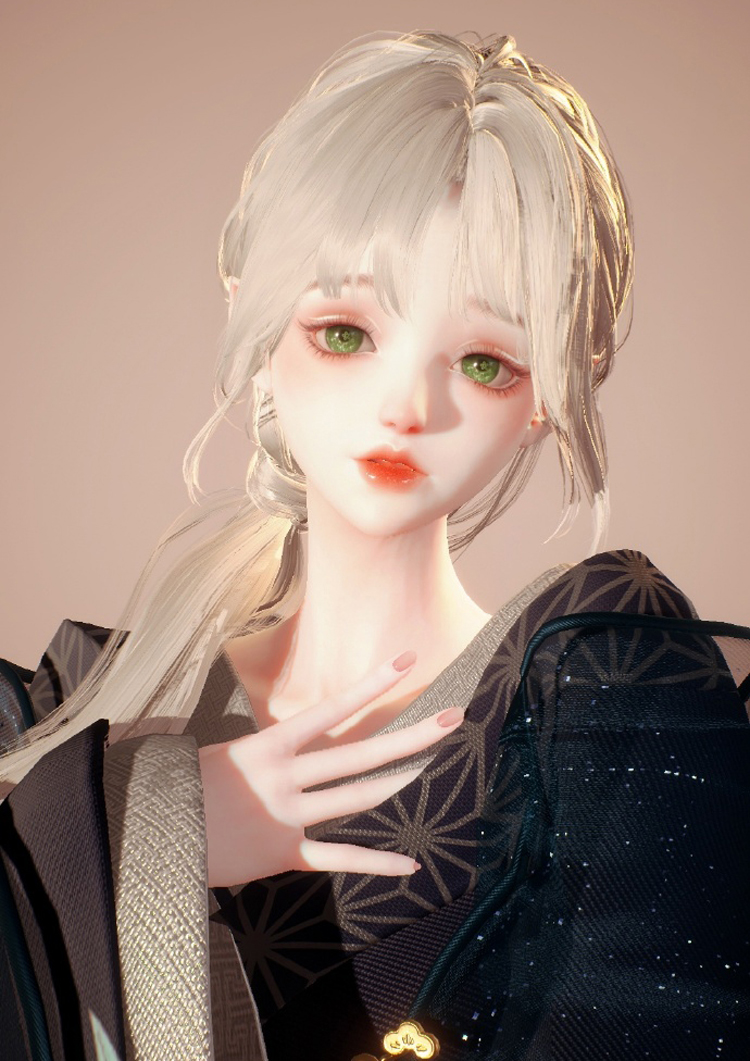 绿蔷薇 ｜以闪亮之名捏脸 数据 成女脸型 国服可用 港台服通用