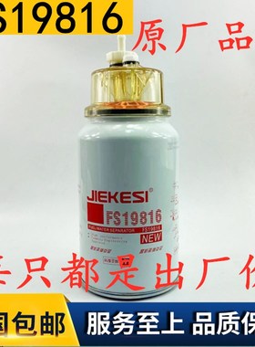 FS19816上海弗列加适用于东风天龙柳工53c0436柴油滤清器4988297