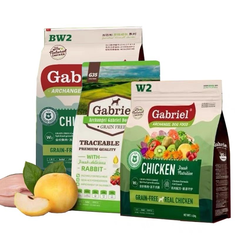 加百利狗粮烘焙双拼鲜肉兔肉鸭肉鸡肉全期成幼犬犬粮W2 G35