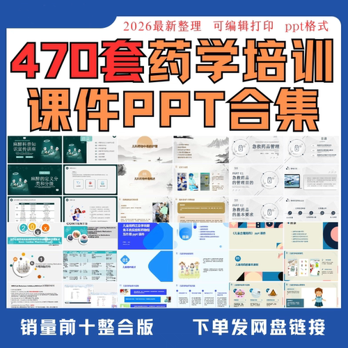 医院药剂科药学部培训合理使用药物咨询优质学习课件PPT模板合集
