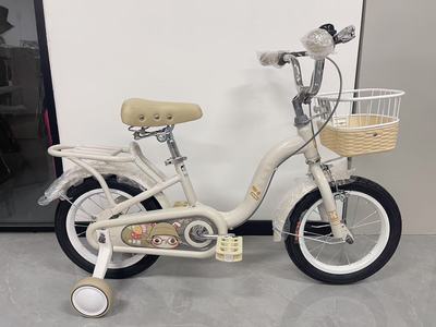 卡多雷新款儿童自行车3--8岁女宝宝带辅助轮脚踏公主单车带后尾座