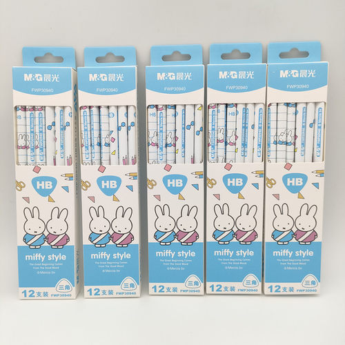 晨光米菲HB三角木杆铅笔FWP30940