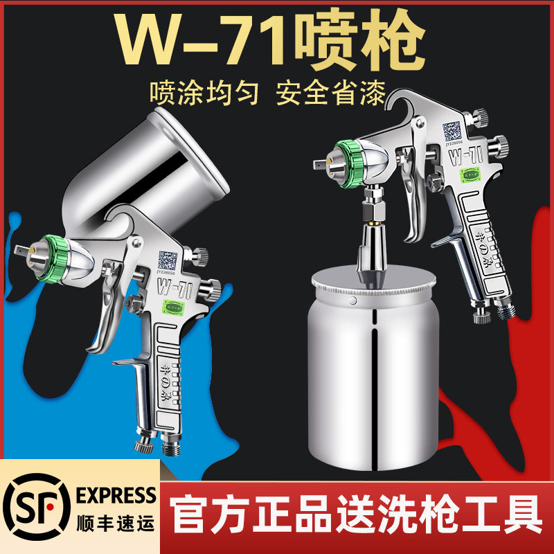 日本W71/W77汽车家具油漆喷漆枪