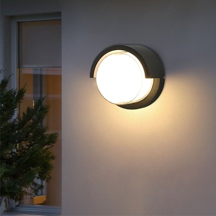 高色显zigbee超亮灯户外壁灯室外围墙壁灯防水入户商铺门口门头灯