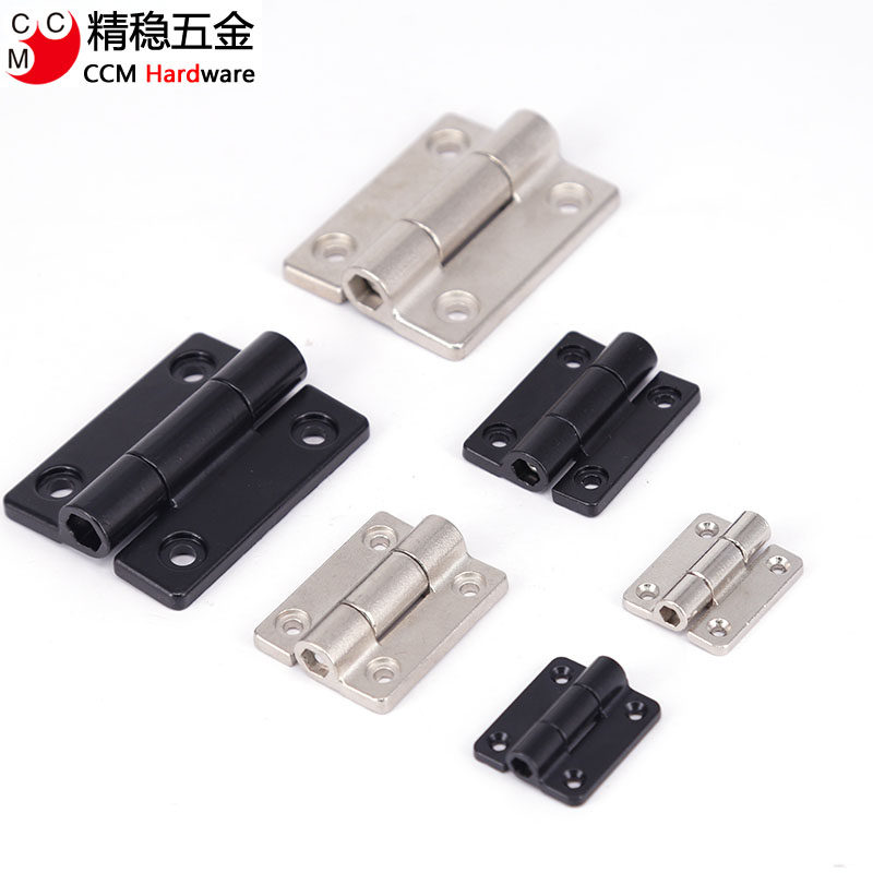 精稳可调节合页带阻尼弹力门柜机箱隐形门缓冲铰链微型锌合金