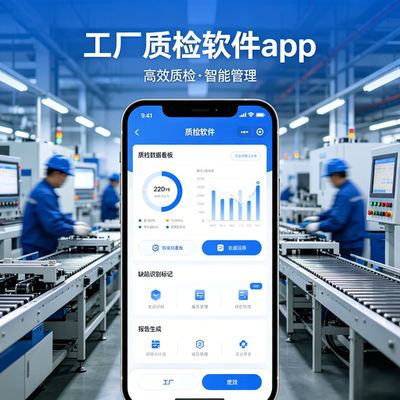 工厂质检管理 APP 定制开发 智能检测缺陷识别 生产数据可视化