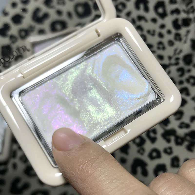 wodwod变色龙三色麻薯高光偏光紫色土豆泥提亮高光盘高透爆闪新手图片