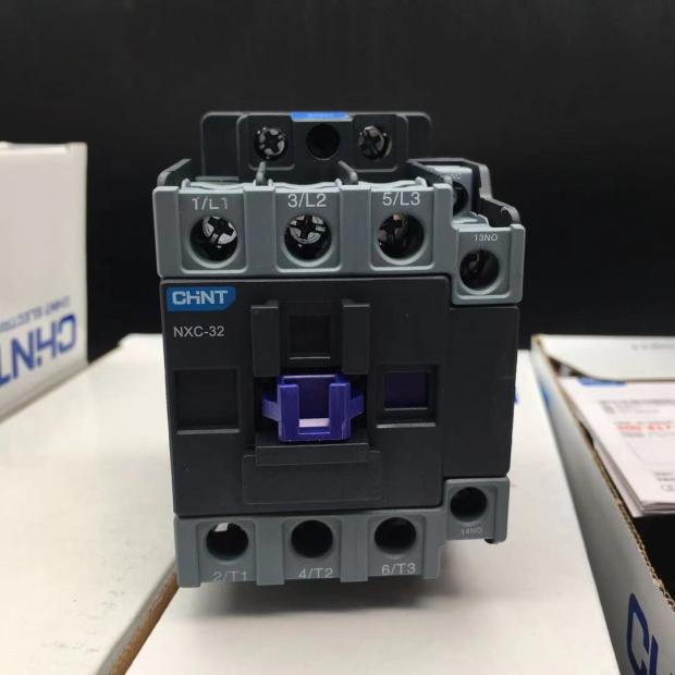CHNT正泰接触器NXC-09A12A18A25A线圈电压220v36v新款带一开一闭