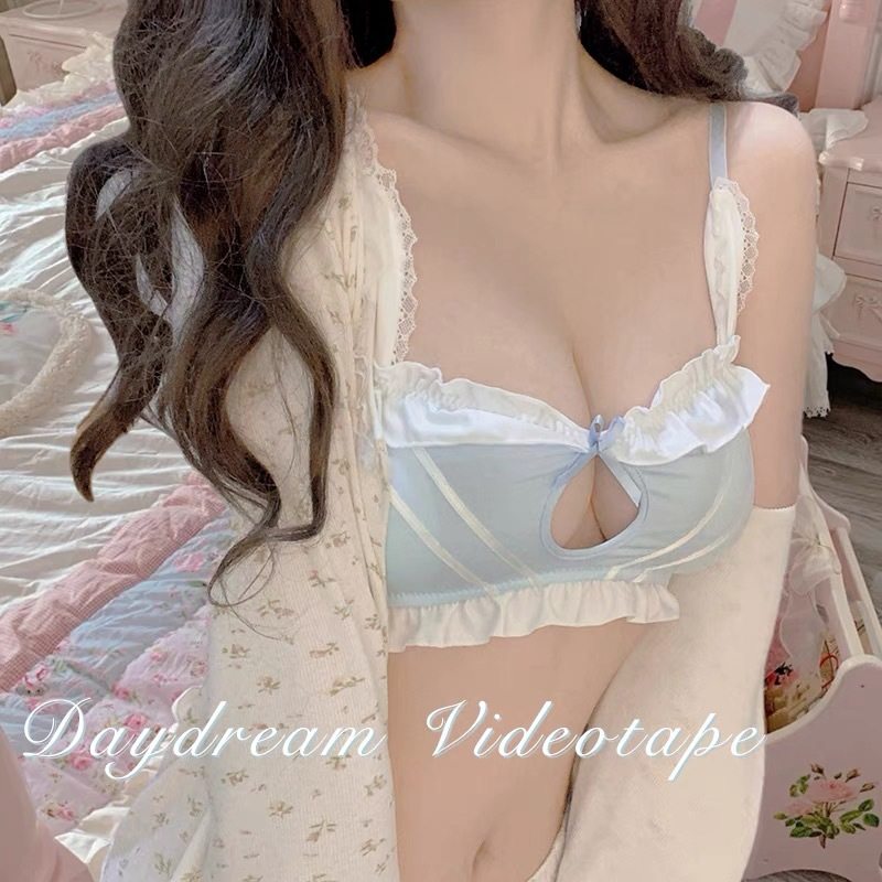 日系软妹可爱少女兔子耳朵内衣小胸平胸薄款无钢圈三角杯内衣套装,女士内衣/男士内衣/家居服,文胸套装,淘宝优惠券,粉丝福利购,淘宝优惠卷