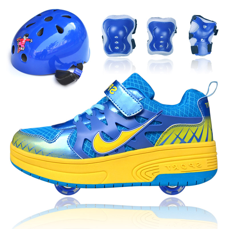 Chaussures à roulettes pour homme femme enfant - Ref 2563845 Image 4