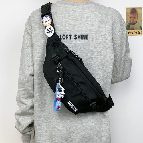 简约休闲斜挎小背包胸包