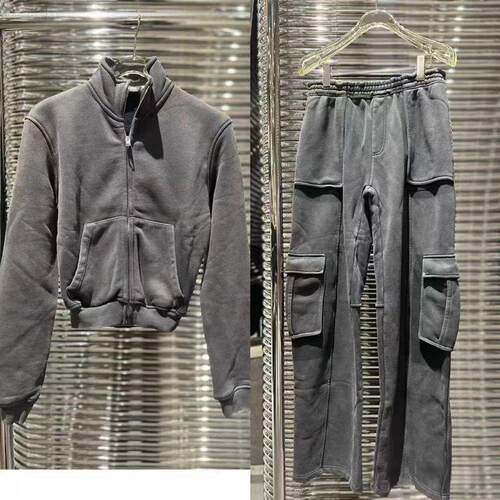 小众2024秋冬新款短款拉链卫衣