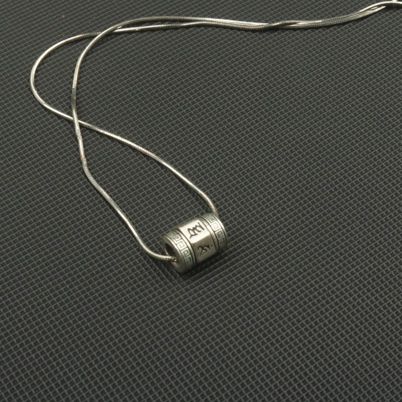 S925银六字真言可转动项链吊坠个性复古转运珠手工diy饰品批发价,饰品/流行首饰/时尚饰品新,银饰项链,淘宝优惠券,粉丝福利购,淘宝优惠卷