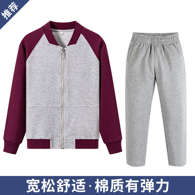 中小学生春秋校服套装