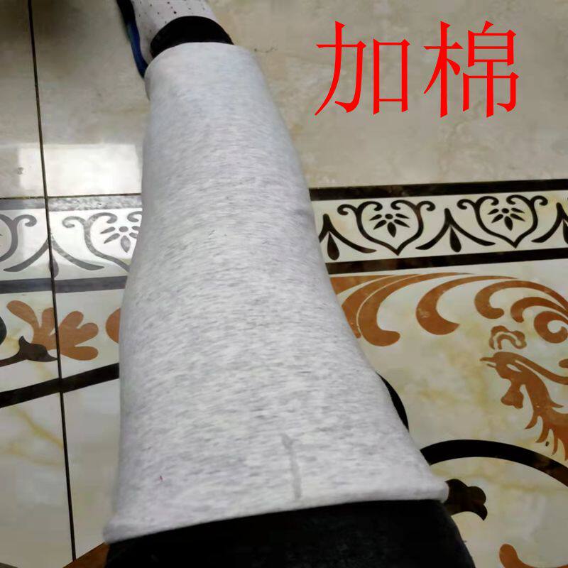 手工制作纯棉针织秋冬加棉款护膝防寒保暖保护膝盖不受凉缓解疼痛