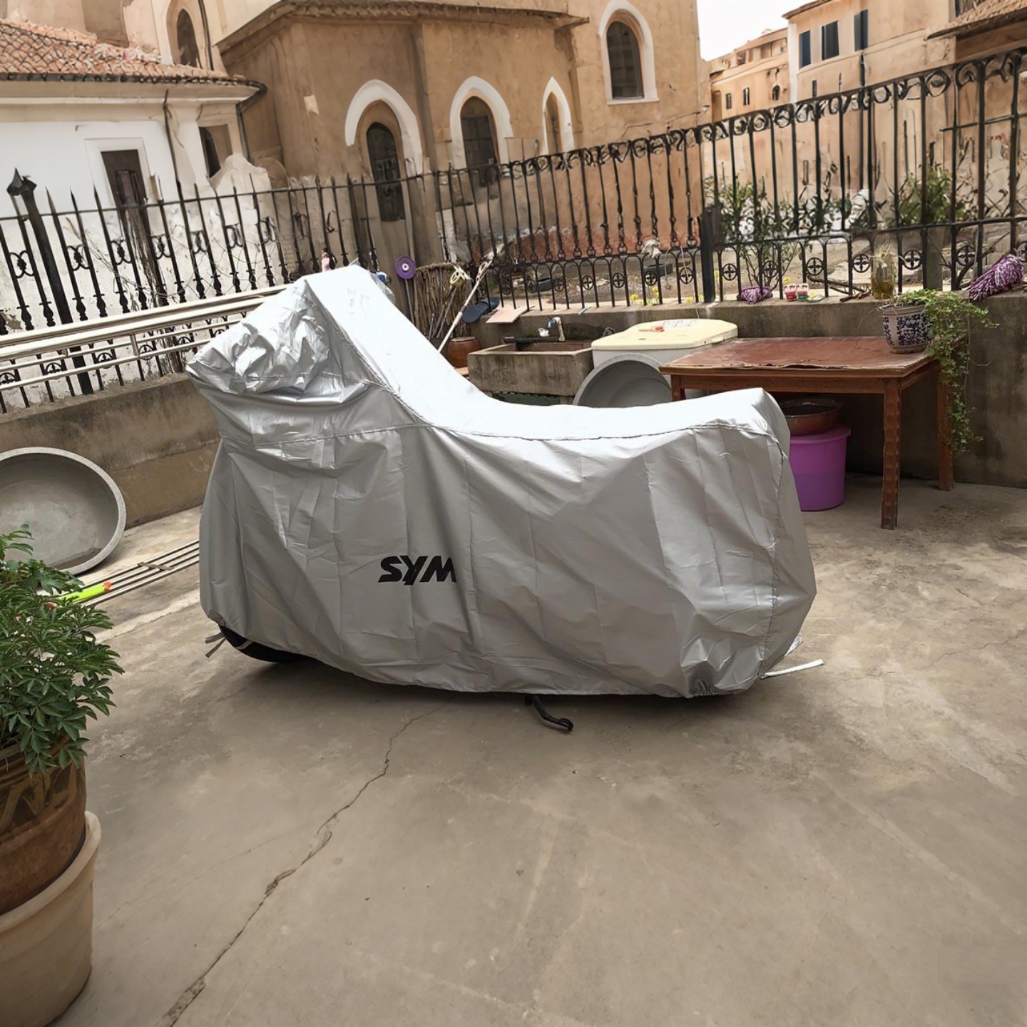 适用三阳行者Z300飞度5/4T200巡弋FNX150TL508MAX400哈士奇车衣罩