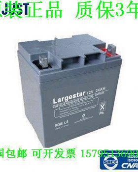 Largestar蓄电池12V24AH 直流屏UPS/EPS应急柜不间断电源外接电池