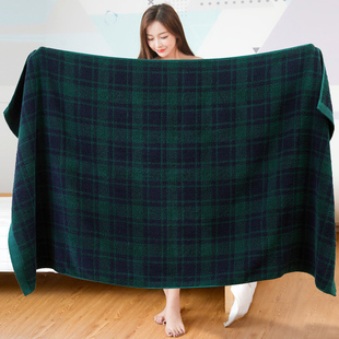 纯棉浴巾毛巾套装 柔软吸水不掉毛成人洗澡裹巾可穿可裹2026新全棉