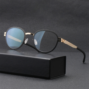 iC!Berlin艾晰柏林眼镜框德国手工男女配近视眼镜架无螺丝Gallium