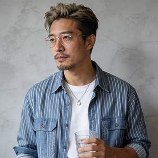 112P MASUNGA日本增永眼镜架板材框光学近视架眼镜GMS 25新款