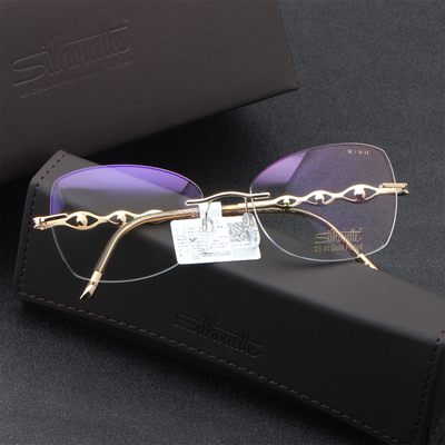 诗乐Silhouette轻盈无框眼镜架