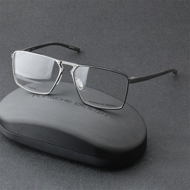 新品PORSCHE DESIGN新款保时捷配近视眼镜架全框显小大框P8764