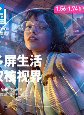 依视路镜片爱赞全晰钻晶膜