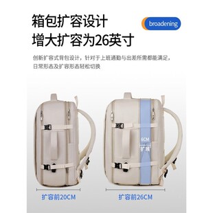 双肩背包女2025新款外出旅游背包超轻便青少年背包男孩外出旅游