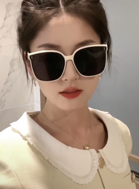 拍照凹照型旅游墨镜女