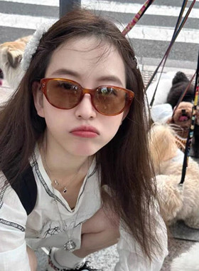 韩版潮ins墨镜女高级感